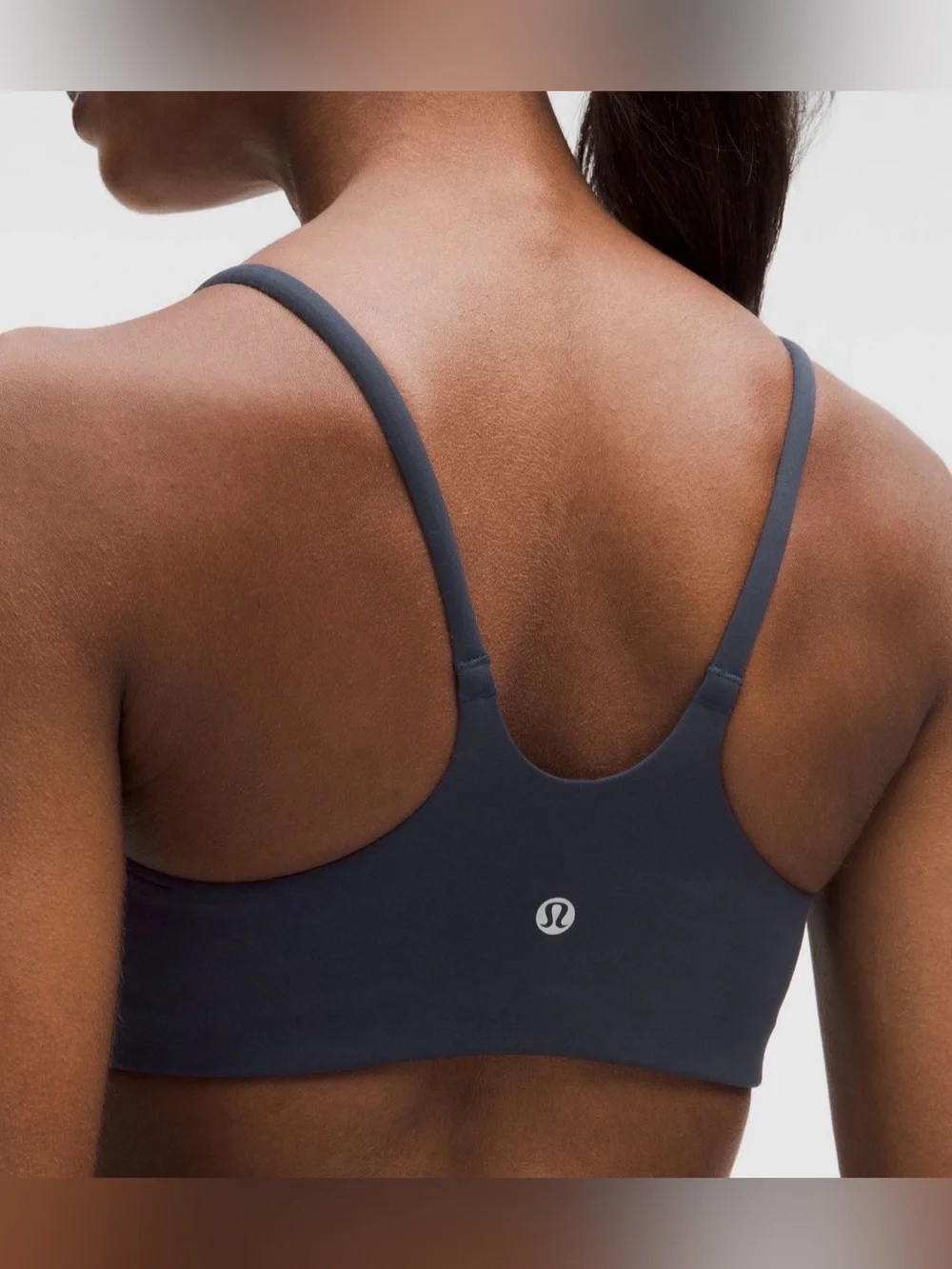 Lululemon Wunder Train Strappy Bra True Navy B/C Sz 10 NWT